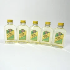 Scott’s Four Roses Brilliantine Hair Styling Oil NOS Vintage 2oz Bottles x5