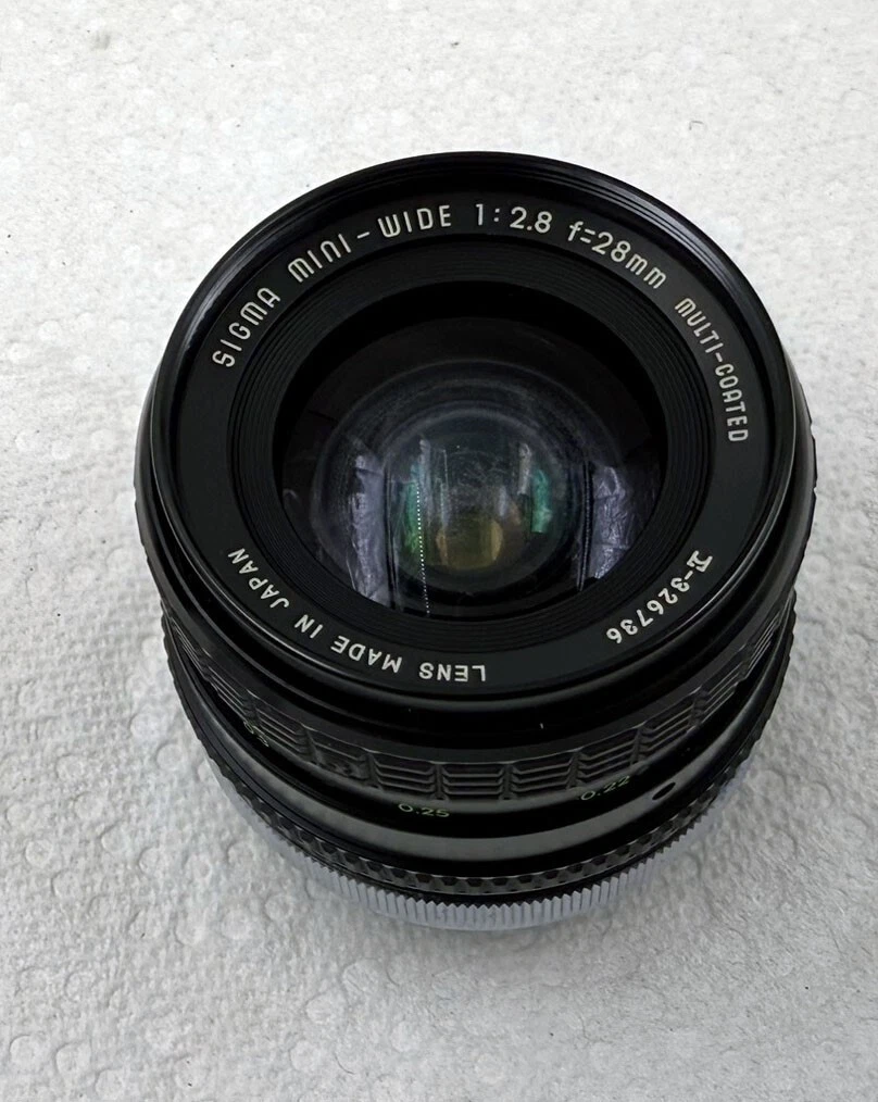 Sigma f/2.8 Camera Lenses 28mm Focal for sale | eBay