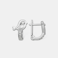 MäDchenohrringe Silberohrringe MäDchenschmuck 925 Silber Zirkon
