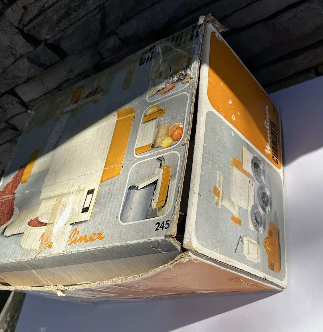 Moulinex 254 Vintage Meat Grinder Salad Maker Juicer Complete W/ Box