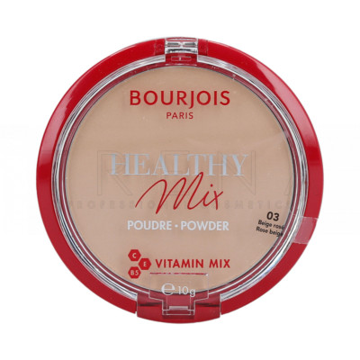 BOURJOIS HEALTHY MIX COMPACT POWDER 03 ROSE BEIGE