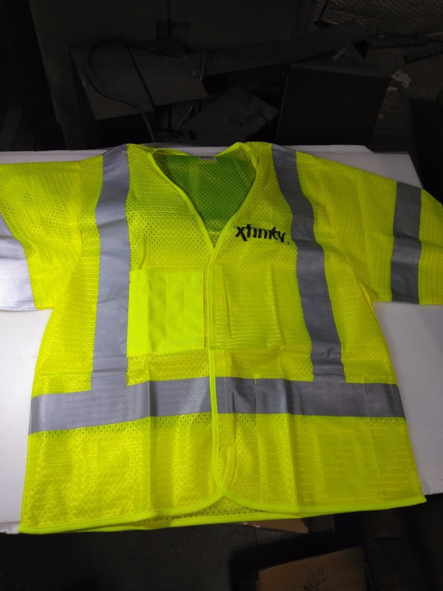 【WHIMSIC】MULTI-FUNCTION FIELDCOAT&VEST Comcast Xfinity Safety Vest Class 3 Level 2 OK5050407