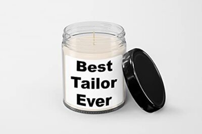 Best Tailor Ever Candle - Soy Wax Candle - Hand Poured Candle