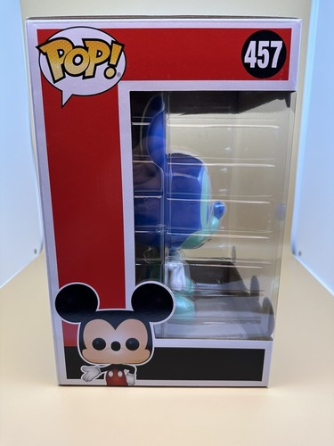 Funko Pop! Disney #457 Mickey Mouse (Blue & Green) 10" Funko Shop Exclusive - Picture 4 of 24