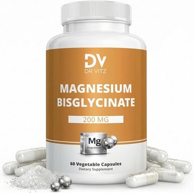 Magnesium Bisglycinate Chelate 200mg 