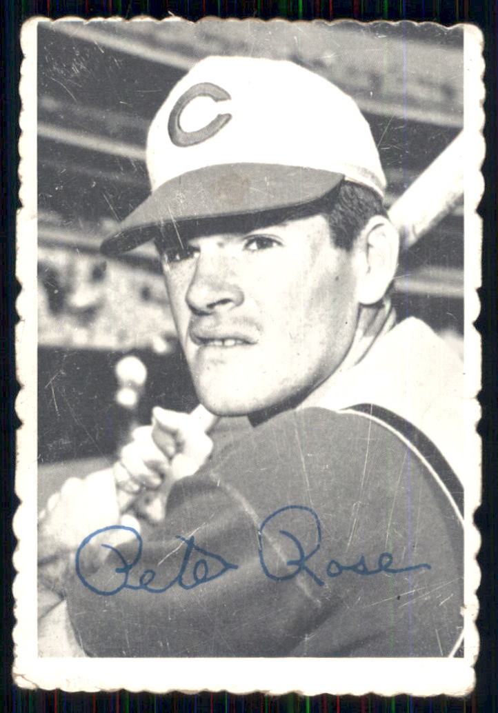 1969 Topps #21 Pete Rose Deckle