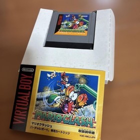 Virtual Boy Mario Clash Japanese Version CIB Tested Working Nintendo