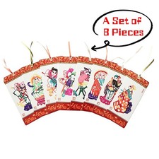 Handmade Paper-cut Bookmark, Colorful Art-Inspired Decorative Birthday Gift