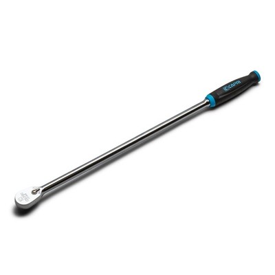 Ratchet 3/8 Drive 90 Tooth 20 Long Ergonomic Soft Grip Capri Tools Fine