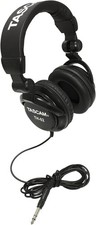 TH-02 Professional Over-Ear Studio Monitor Headphones with 1/4 Inch Adapter