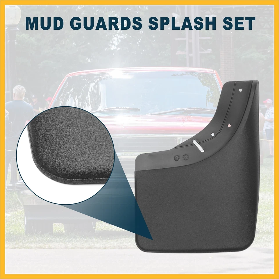 Mud Flap Splash Guard Mud Guard for Chevrolet for GMC C1500 K1500 K2500 - Image 4 of 4
