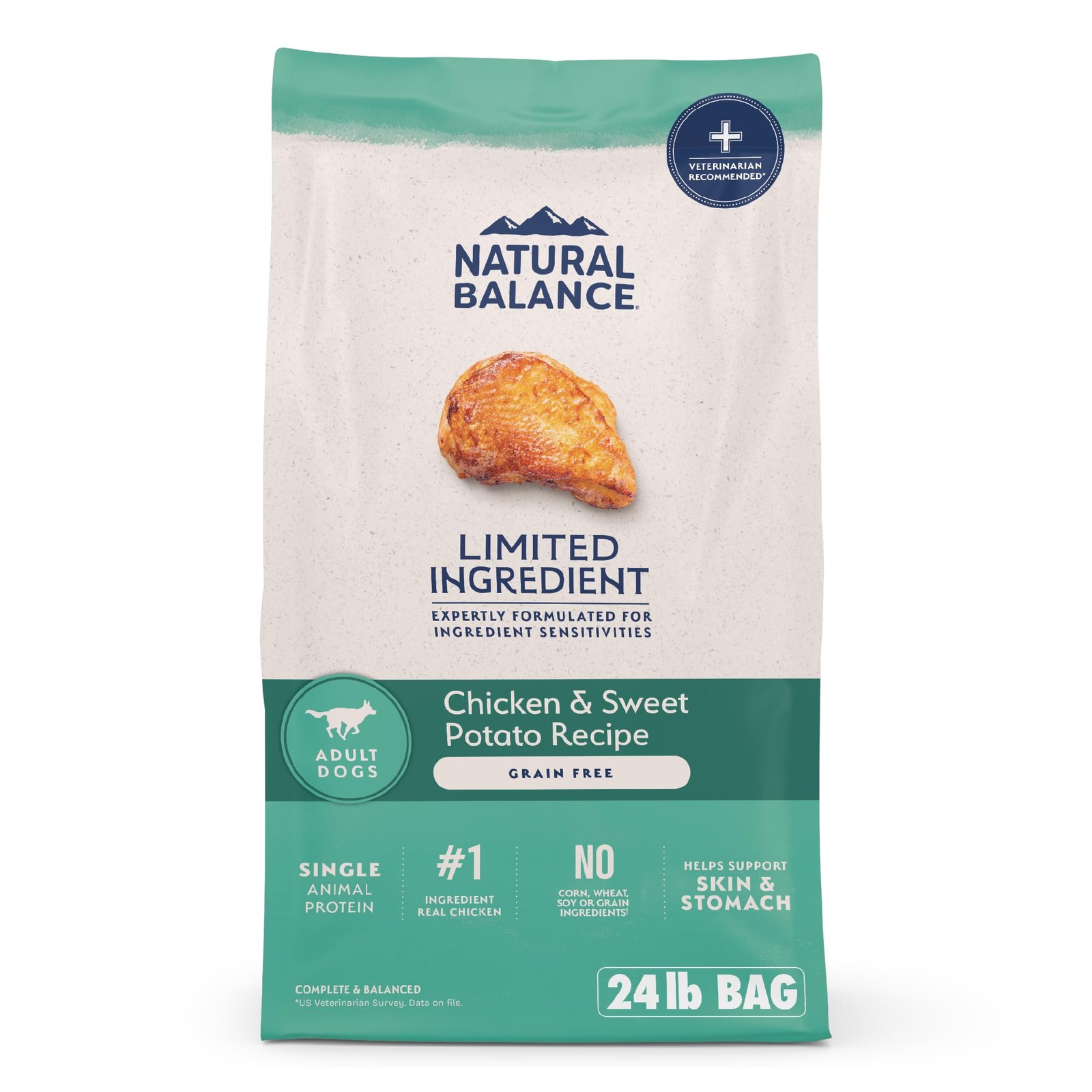 Chicken Sweet Potato 24 Pound Bag