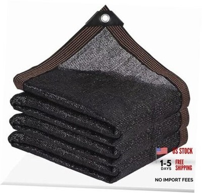 Shade Cloth - Garden Shade Mesh Netting with Grommets Outdoor Sun 6.5ftX3ft
