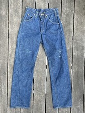 Vintage 1960s Lee Riders Denim Jeans Dark Wash Size 30