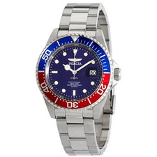 Invicta Pro Diver Pepsi Bezel Blue Dial Men's Watch 24946
