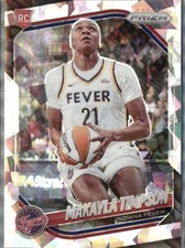 2025 Panini Prizm WNBA #14 Ice Prizm Makayla Timpson Indiana Fever Rookie RC