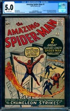 Marvel - AMAZING SPIDER-MAN (1963-98; 2003-13) #1 - Grade 5.0 - Comic Book