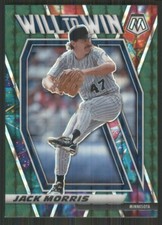 2021 Panini Mosaic Will to Win Mosaic Green #WTW2 Jack Morris Twins 1131