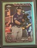 2024 Topps Chrome Update Rookie Debut Jordan Beck #USC133 Aqua Refractor /199 