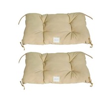 2-Pack 8.7" x 15.7" Soft Cat Kneading Pillow Cushion Bed with Ties for Cat Do...