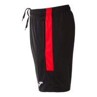 Joma Herren Eco Championship Bermuda, Schwarz/Rot, Xxxxxxs