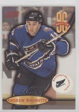 1996-97 Fleer Andrew Brunette #124 f7j