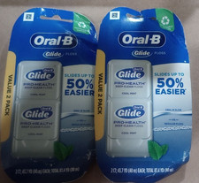 2 X ORIGINAL Oral-B Glide Pro-Health Deep Clean Dental Floss, Cool Mint