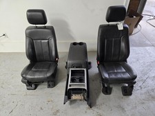2011-2016 F250-f350 Front Seats Wconsole Lariat Black Leather Supercab 2011-2016 F250-f350 Front Seats Wconsole Lariat Black Leather Supercab