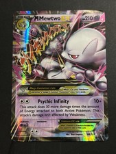 Pokemon M Mewtwo EX 64/162 XY BREAKthrough Holo Ultra Rare 2015 MP