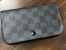 Louis Vuitton Pochette Sainture Damier Graphite M6837 Used Lot B