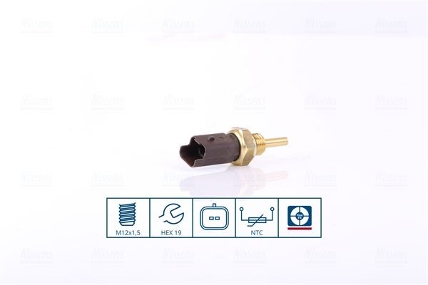 Neu - Nissens 207034 Sensor, KüHlmitteltemperatur FüR Abarth Alfa Romeo Jeep-image