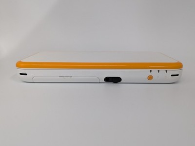B5344 Nintendo new 2DS console LL XL White x Orange Japan w/pen