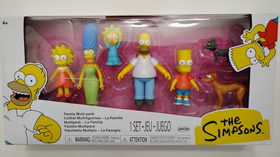#ad Jakks Pacific Simpsons family multi pack Homer Bart $17.69