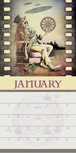 Offizieller Grateful Dead Wandkalender 2026 - Brandneu und auf Lager! - Bild 6 von 9