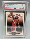LeBron James 2003 Upper Deck #201 MVP Rookie Card PSA 9