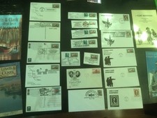 lewis and clark large postal lot - 22 item lot
