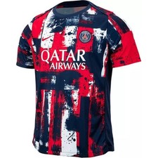 Nike Academy Pro PSG Colorblock Crew Neck Soccer Jersey V1