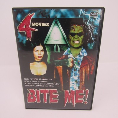 Bite Me! 4 Movies DVD Rock 'n' Roll Frankenstein How to Slay a Vampire Horror