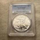 1986 American Silver Eagle $1 PCGS MS 69 D062