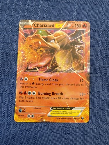 Pokémon TCG Charizard EX 54/124 Raro