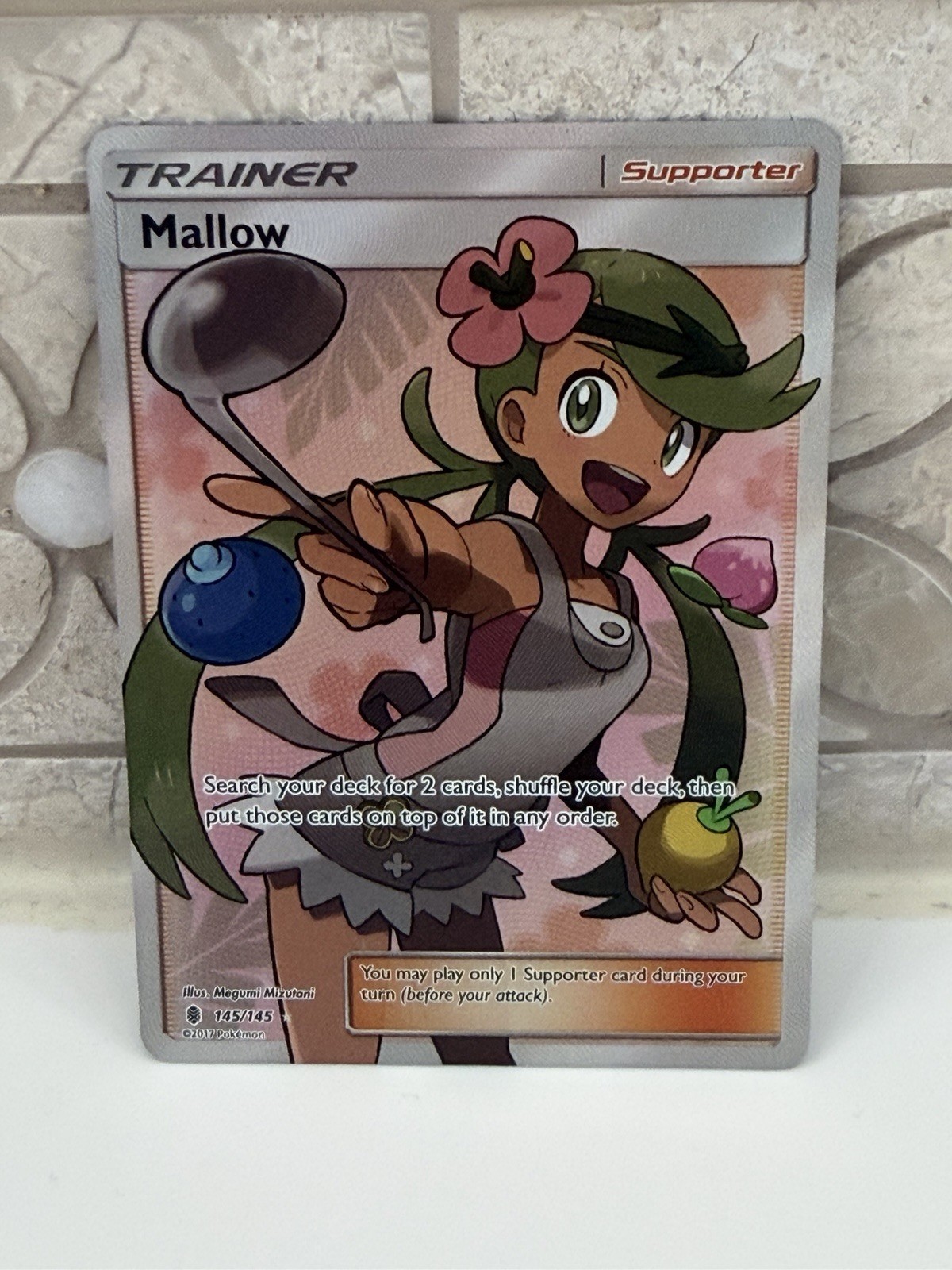 Mallow (Full Art) 145/145 Sm-Guardians Rising Holo M/NM