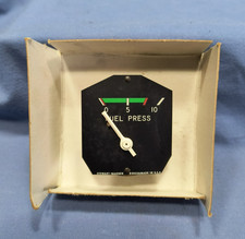 Nos Stewart Warner Fuel Pressure Gauge Aviation 444647