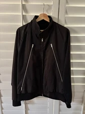 Maison Margiela Dark Navy Zipper Bomber - Size 50