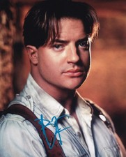 BRENDAN FRASER signed autograph 20x25cm THE MUMMY in person autograph ACOA