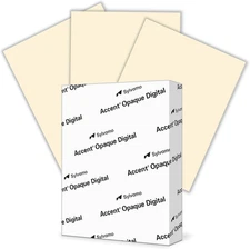 Opaque Cream Printer Paper, 8.5” X 11” 28Lb Bond/70Lb Text Copy Paper – 500 Shee