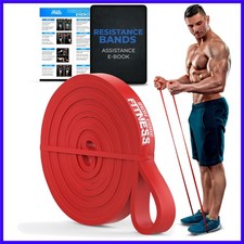 Pull Up Assistance Resistance Bands - Long Loop Power Bands for Men and Women...
