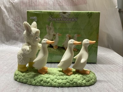 Dept. 56 Snowbunnies '' YOU'VE GOT YOUR DUCKS IN A ROW'' Hard To Find