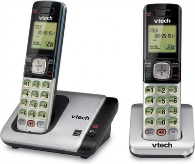VTech CS6719-2 DECT 6.0 Cordless Phone System w/ 2 Handsets - Tested & Working