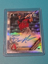 2019 Bowman Chrome Blaze Alexander 1st Bowman Refractor Rookie Auto /499 (RC)(b3