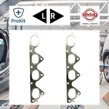 2x ORIGINAL® Elring Dichtung, Abgaskrümmer für Opel CORSA A CC Honda CR-V I